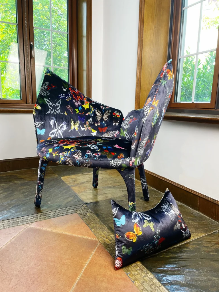 Lady B Butterfly Chair Stool