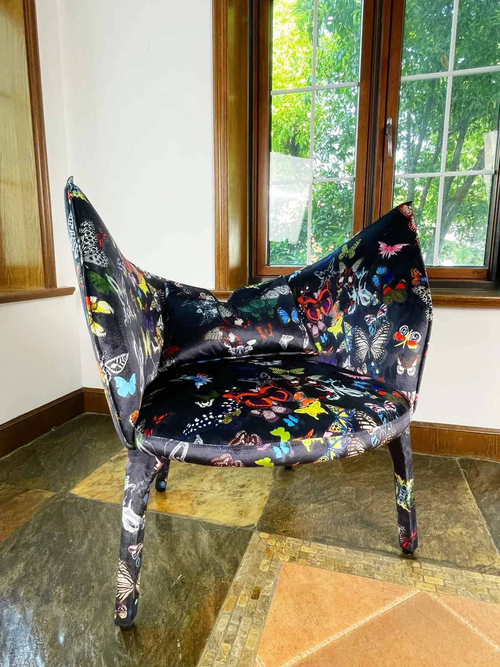 Lady B Butterfly Chair Stool