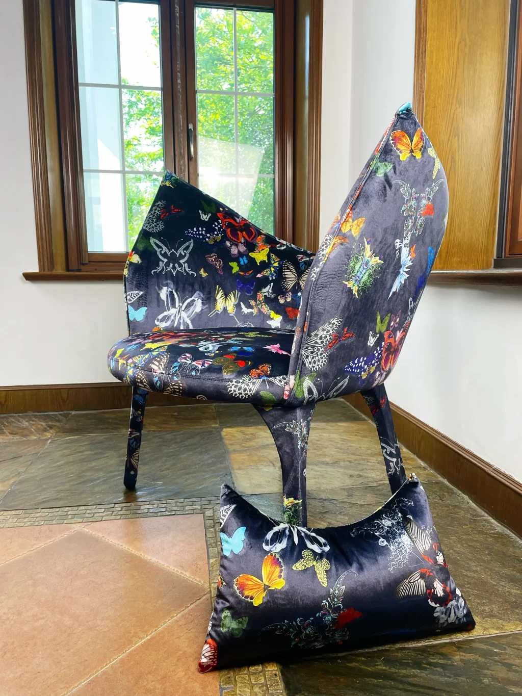 Lady B Butterfly Chair Stool
