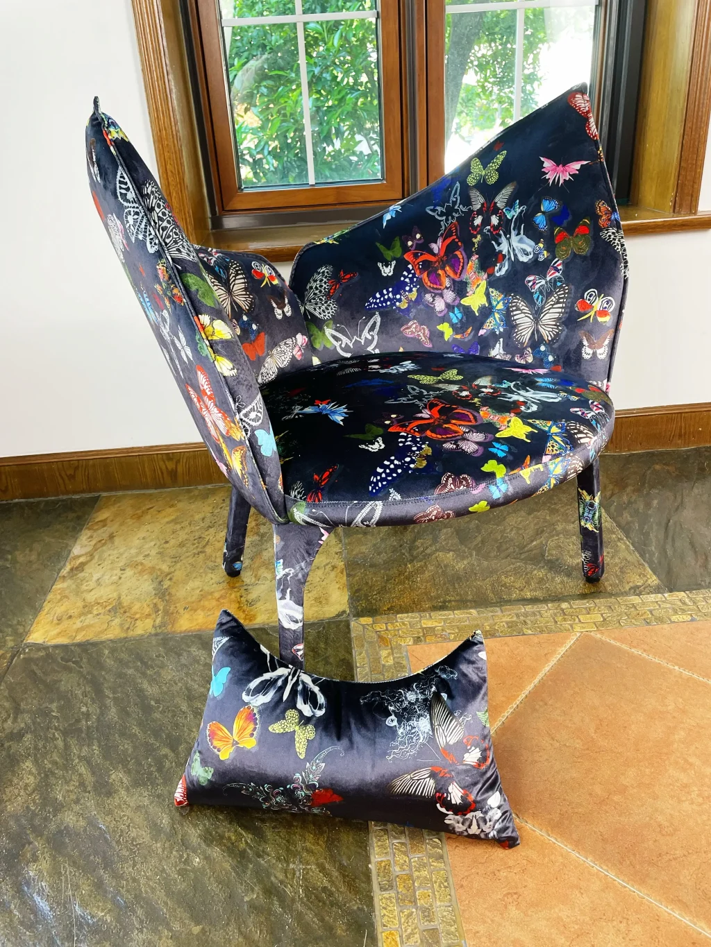 Lady B Butterfly Chair Stool