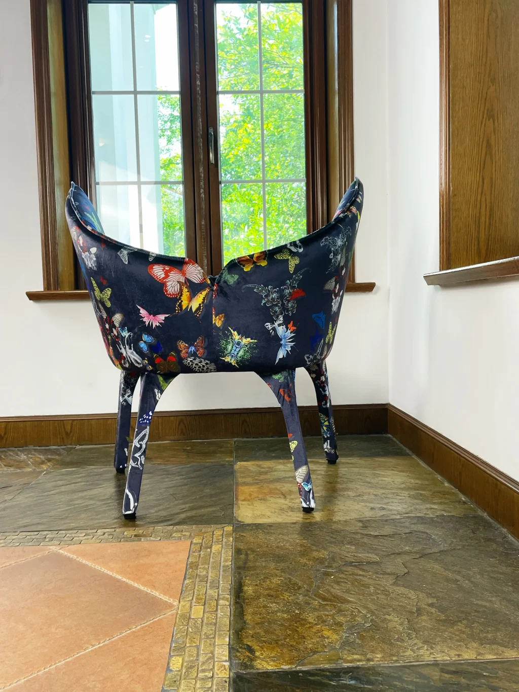 Lady B Butterfly Chair Stool