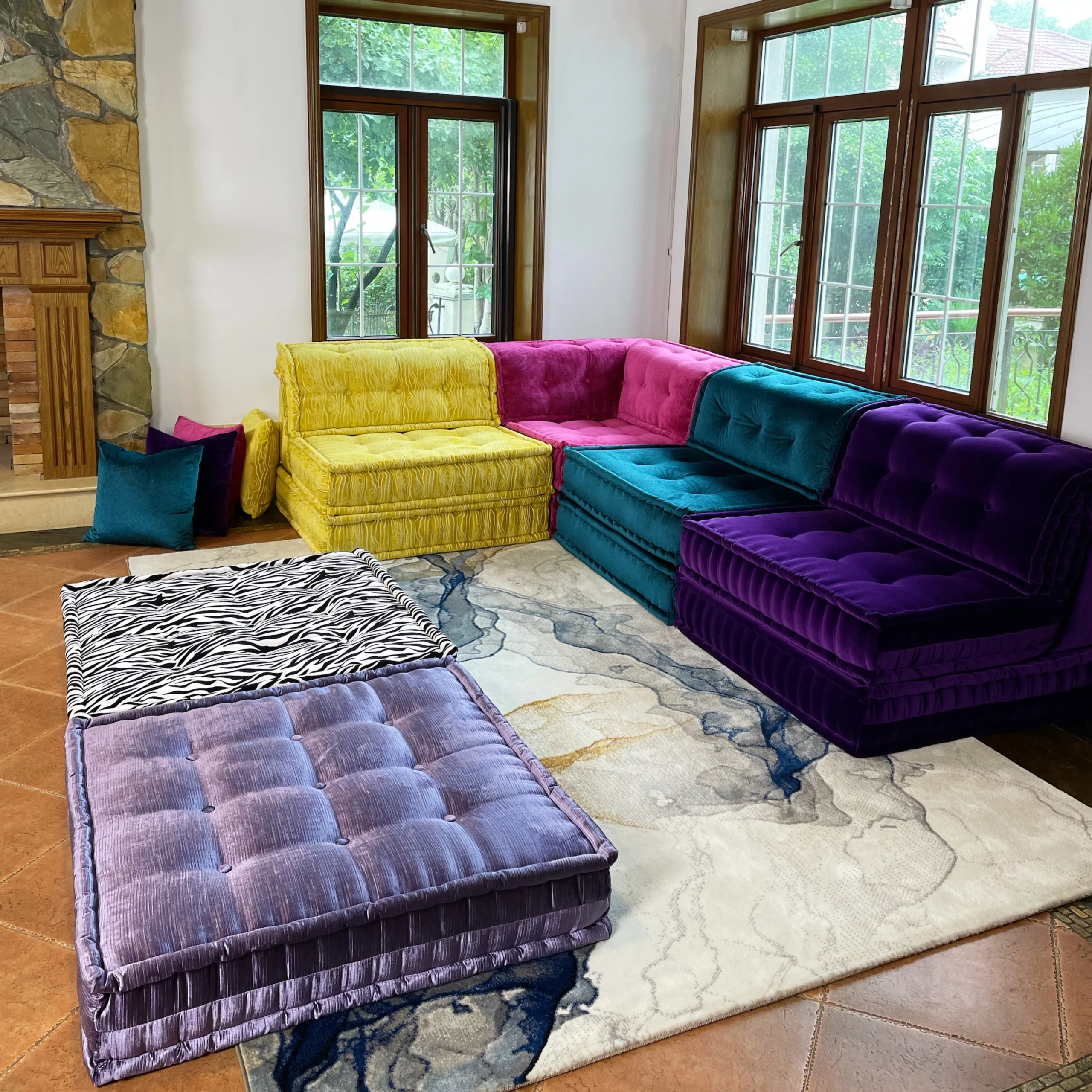 Mah Jong Sofa SET - Alan