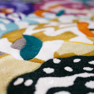 Mah Jong Floral Rug – New Zealand Wool