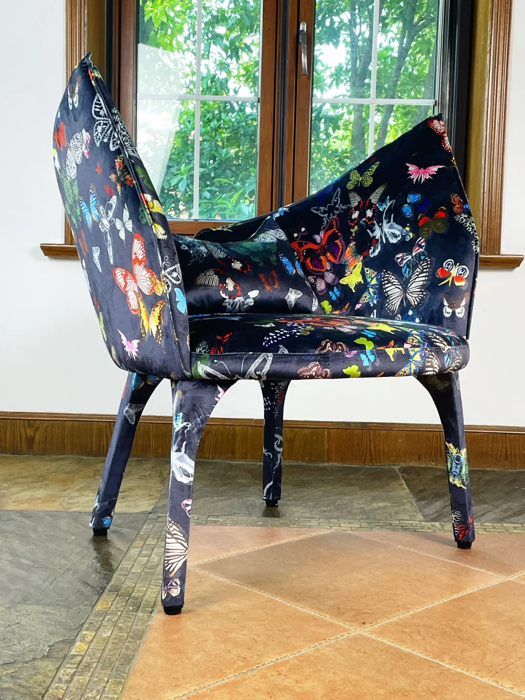 Lady B Butterfly Chair Stool