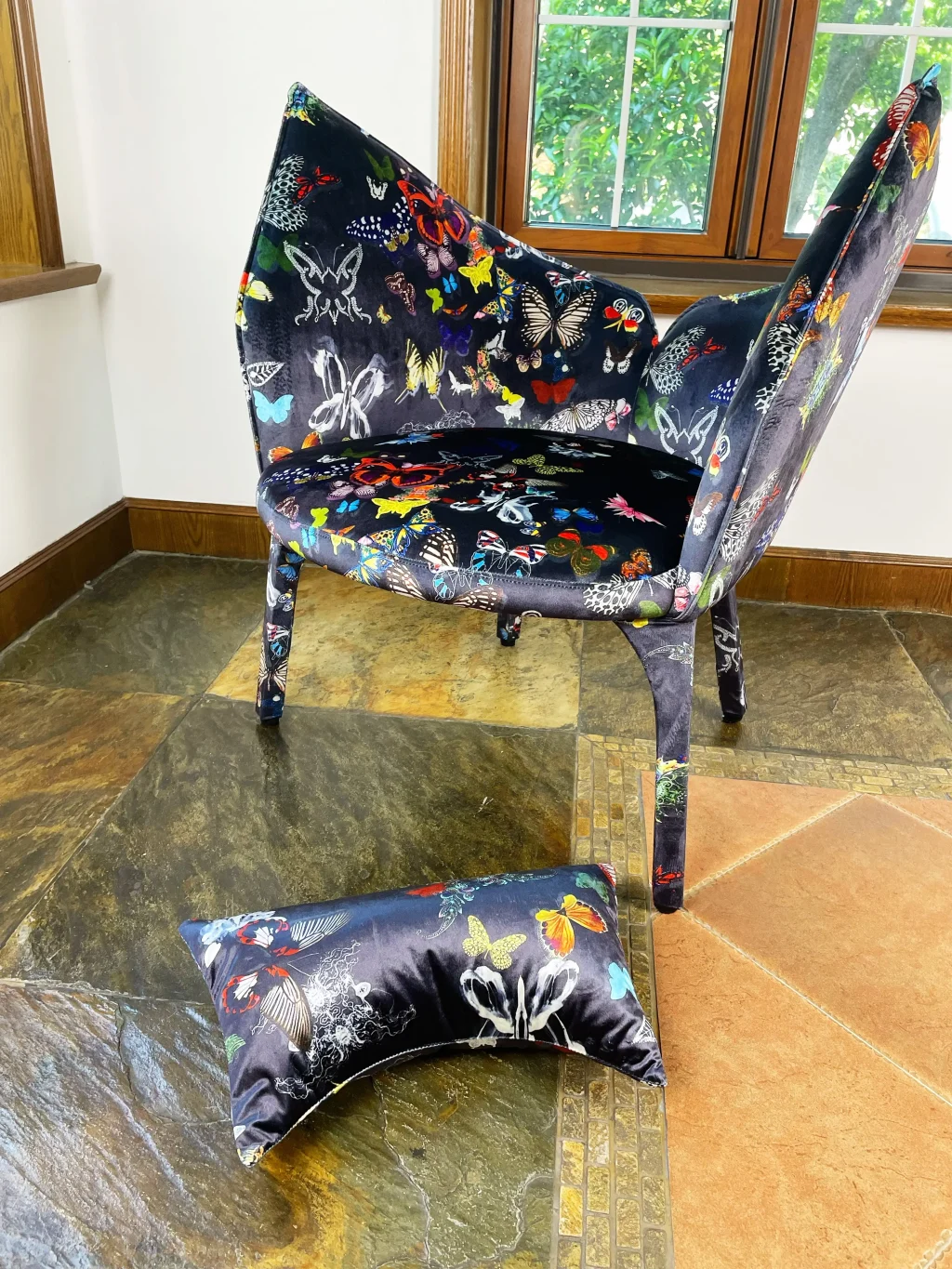 Lady B Butterfly Chair Stool