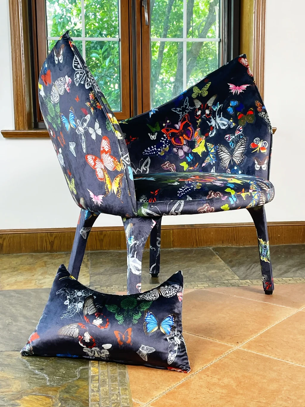 Lady B Butterfly Chair Stool
