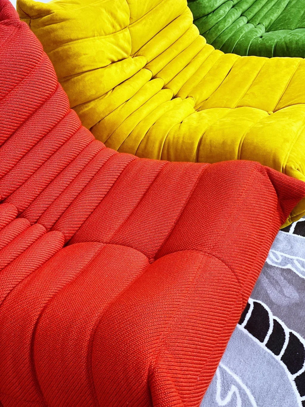 Togo Sectional : Single Seater / Fireside Armchair Wool