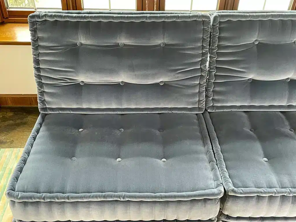 French daybed mah jong sofa set, Serena
