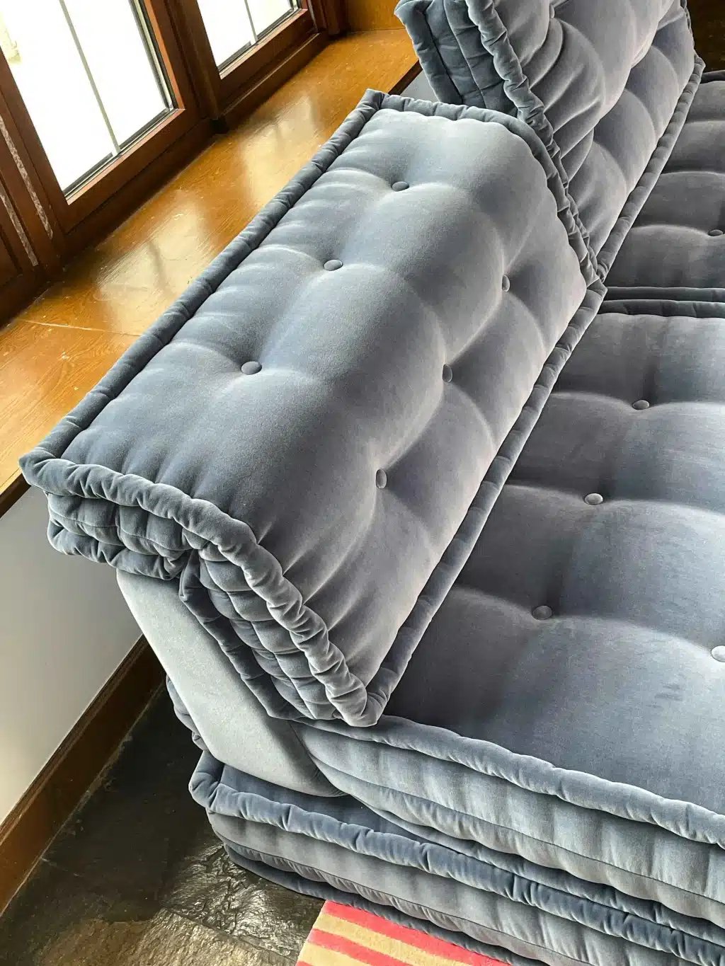 French daybed mah jong sofa set, Serena