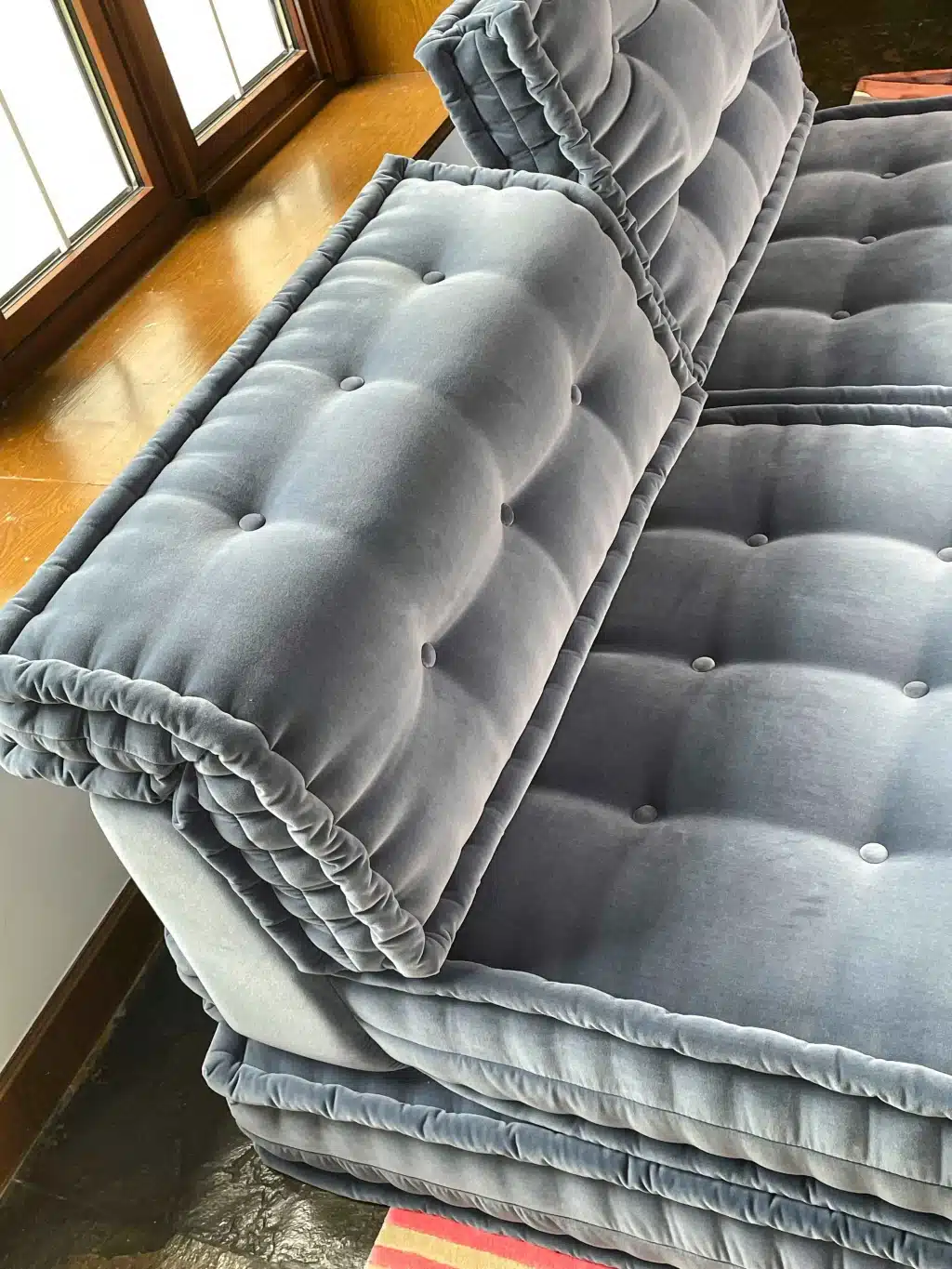 French daybed mah jong sofa set, Serena