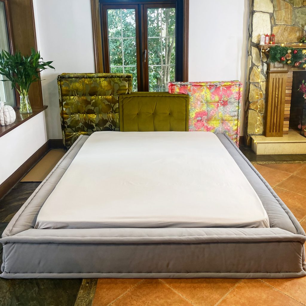 Mah Jong Tufted Bed