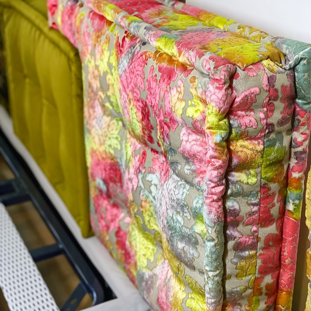 Mah Jong Tufted Bed