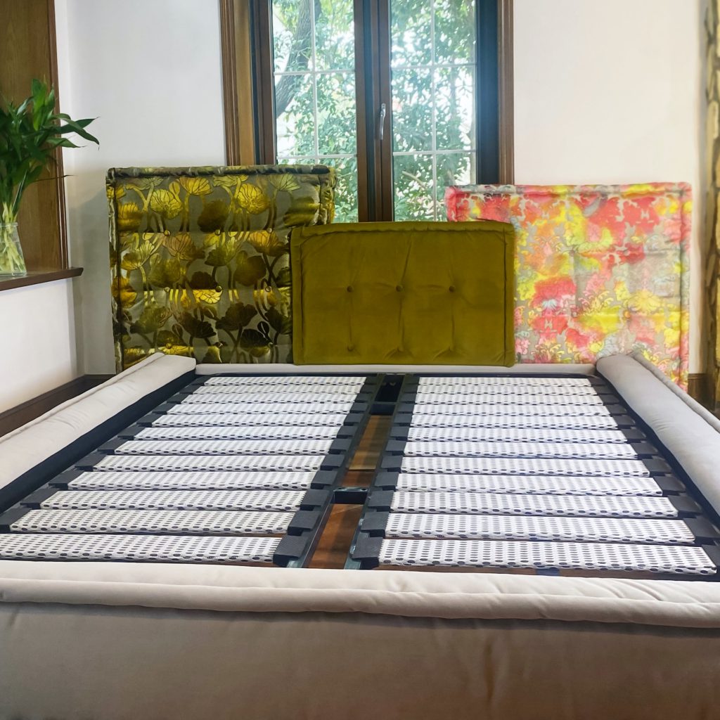 Mah Jong Tufted Bed