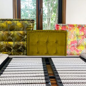 Mah Jong Tufted Bed