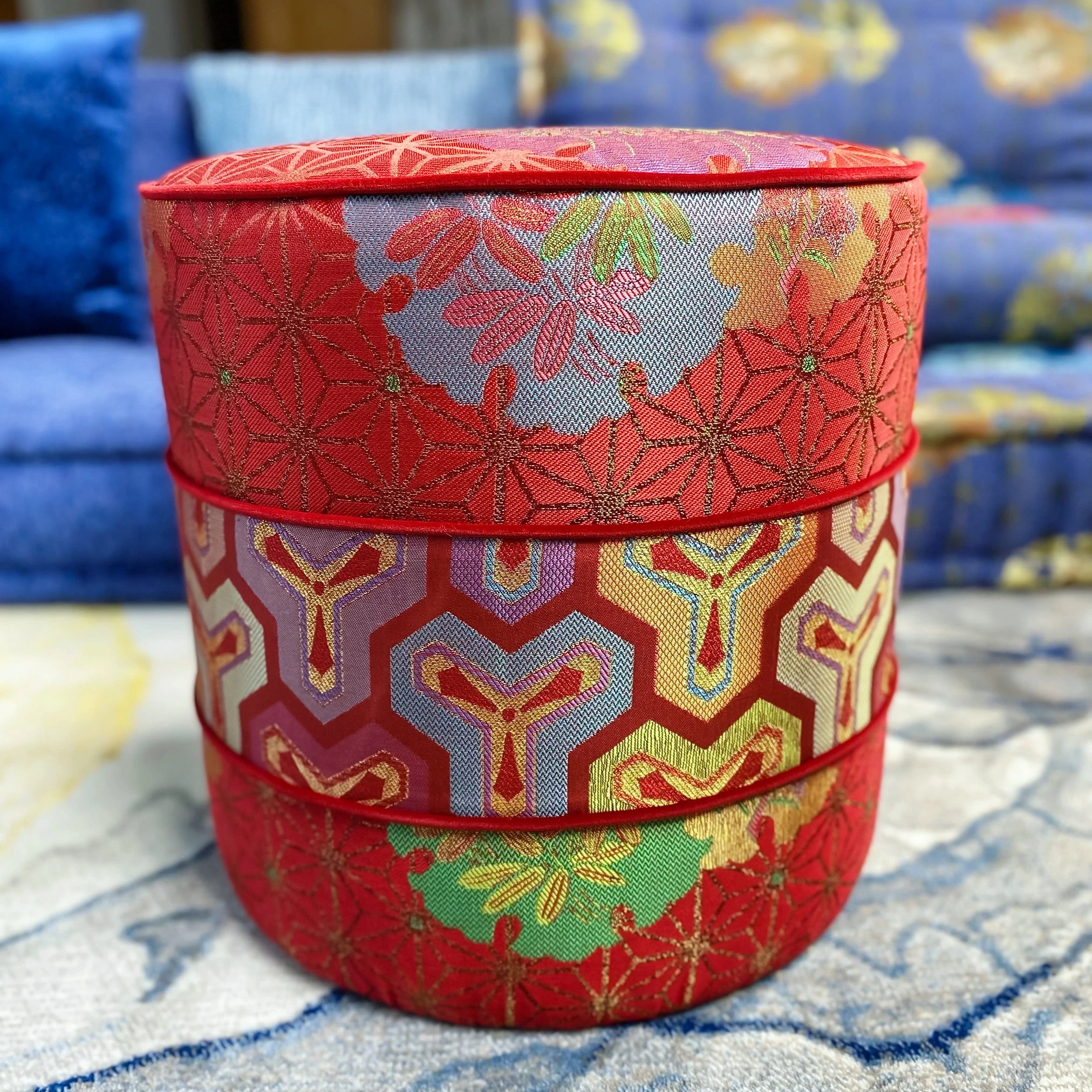 French Daybed Sofa : Red Couch Ottoman