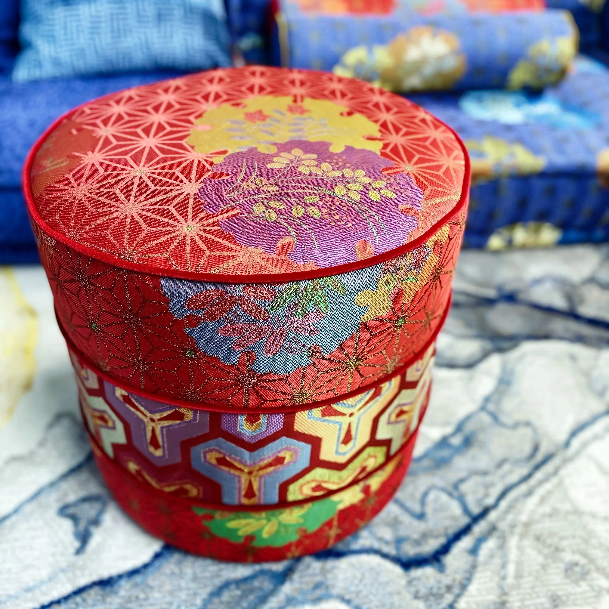 French Daybed Sofa : Red Couch Ottoman