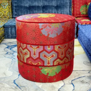 French Daybed Sofa : Red Couch Ottoman