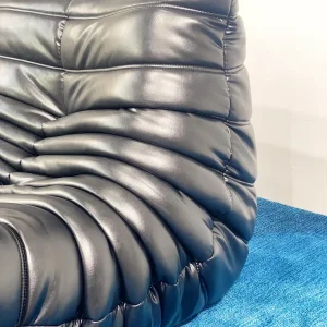 Togo Sectional : Three Seater Sofa Without Arms (Leather)