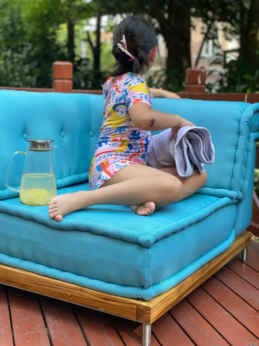 Outdoor Modular Daybed Sofa : Small Corner