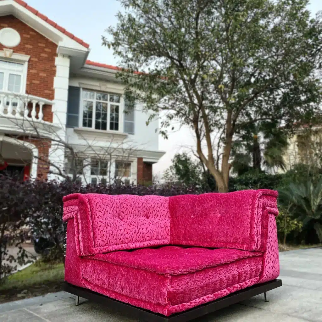 Teak Patio Couch Set