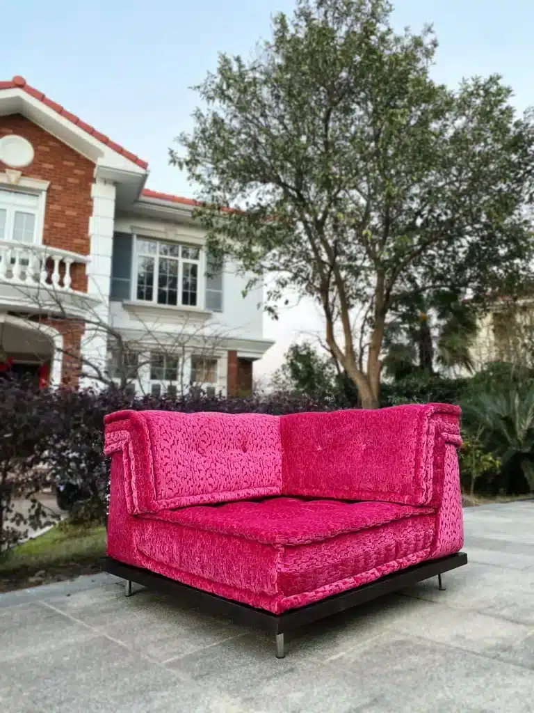 Teak Patio Couch Set