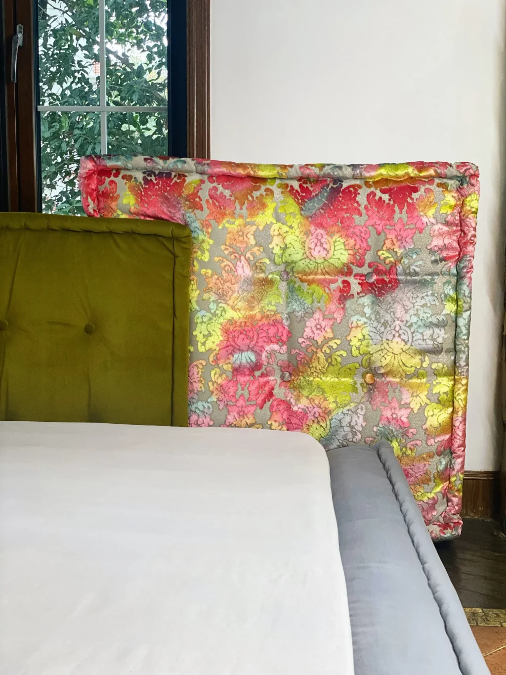 Mah Jong Tufted Bed