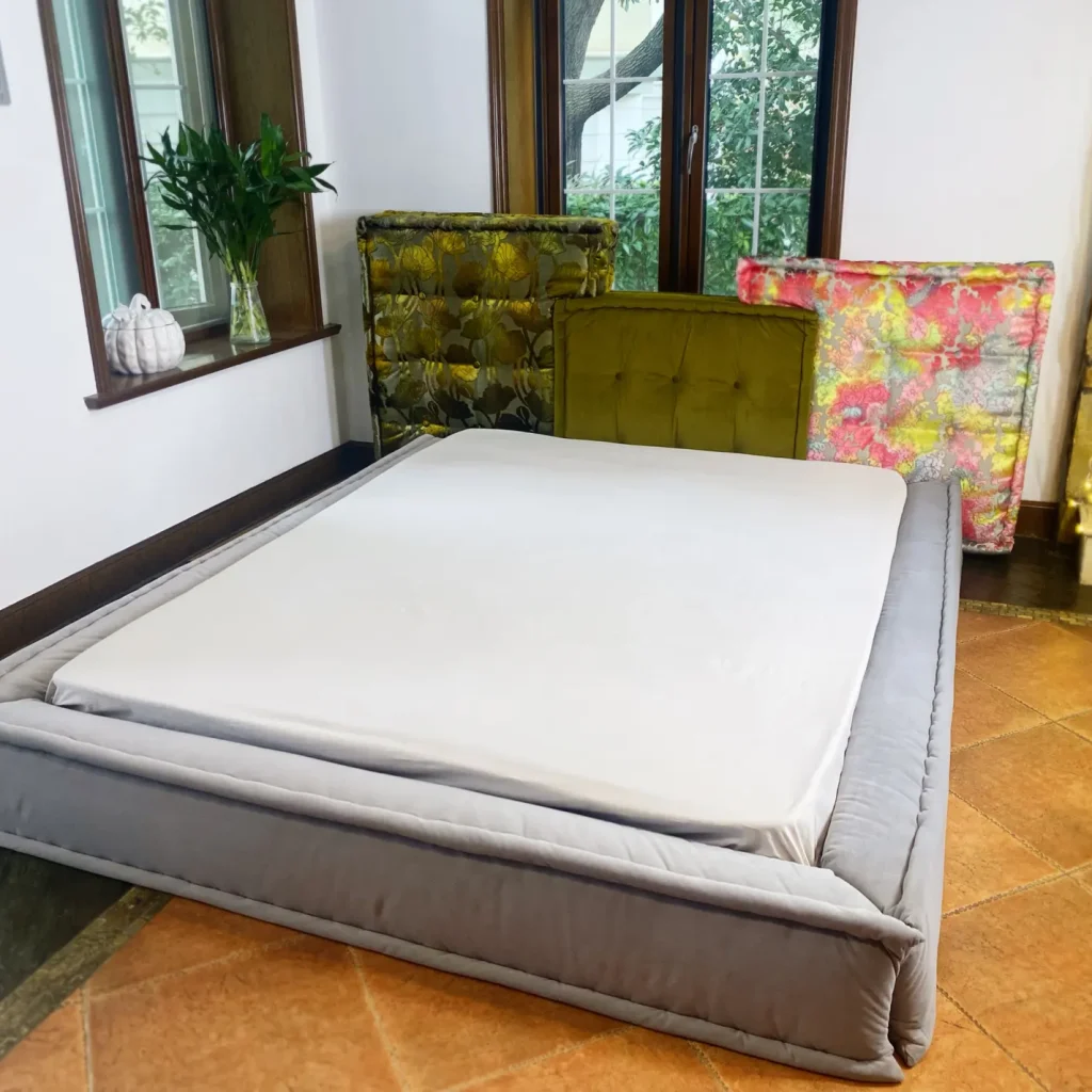 Mah Jong Tufted Bed