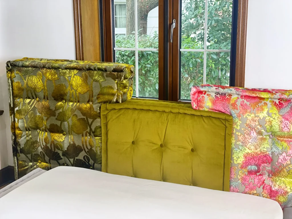 Mah Jong Tufted Bed