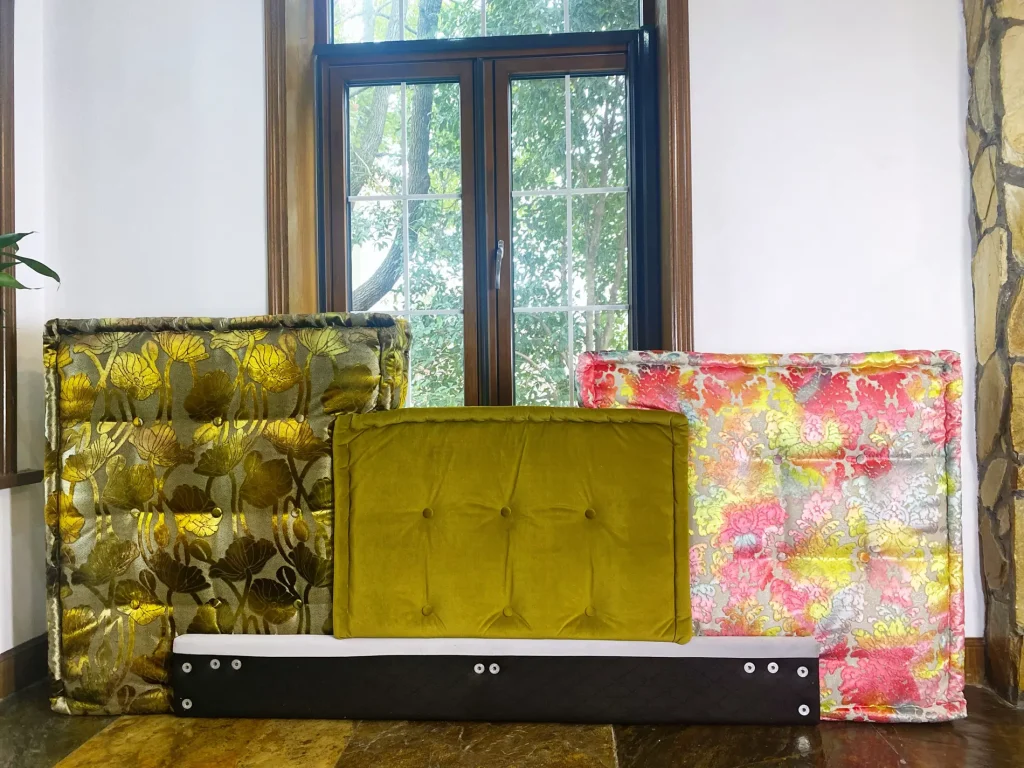 Mah Jong Tufted Bed