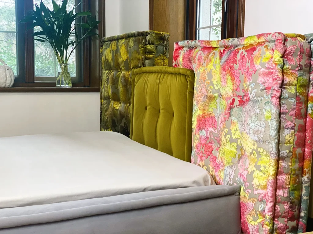 Mah Jong Tufted Bed