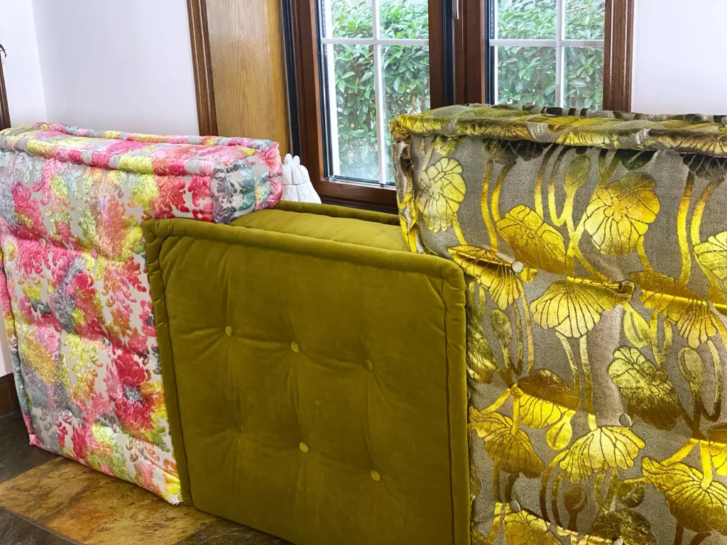 Mah Jong Tufted Bed