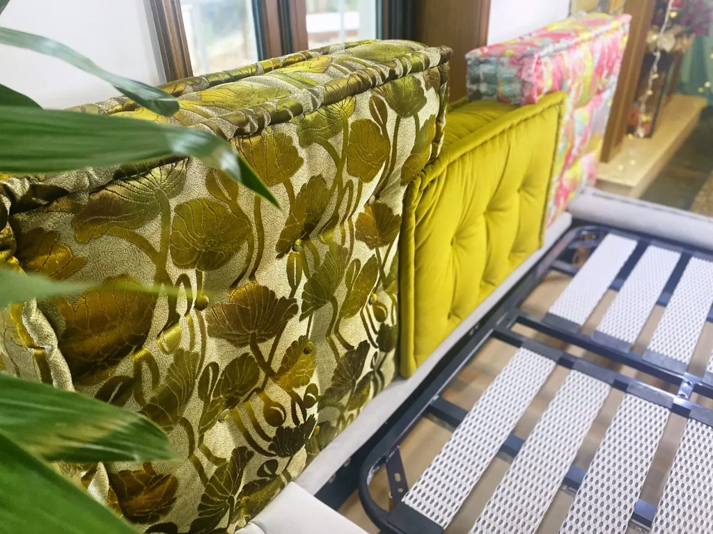 Mah Jong Tufted Bed