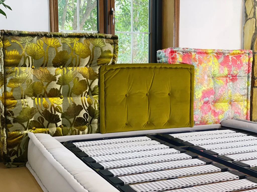 Mah Jong Tufted Bed