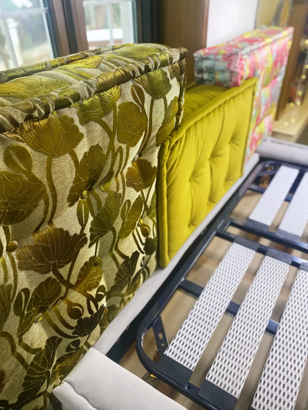 Mah Jong Tufted Bed