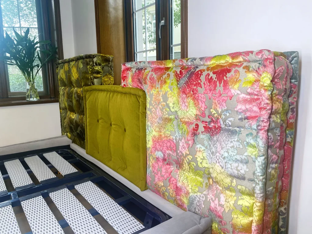 Mah Jong Tufted Bed