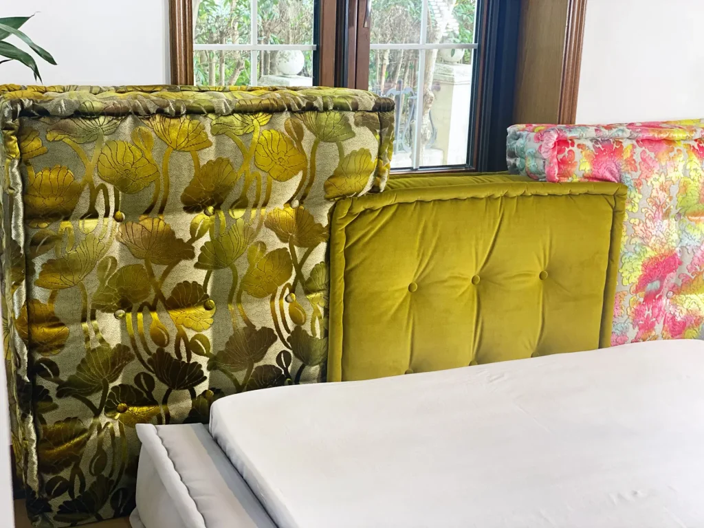 Mah Jong Tufted Bed