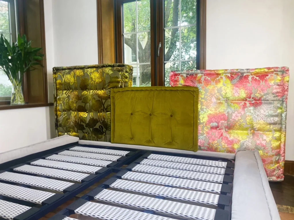 Mah Jong Tufted Bed