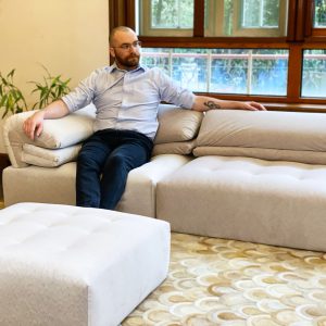 Immobile Modular Sofa : Armless Chair