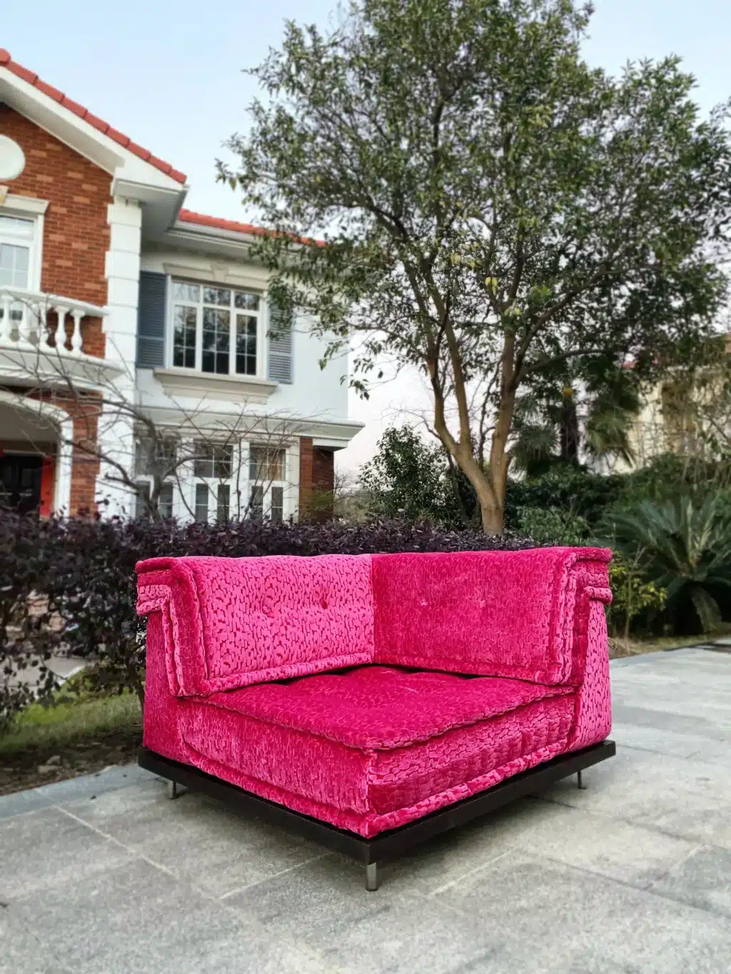 Teak Patio Couch Set
