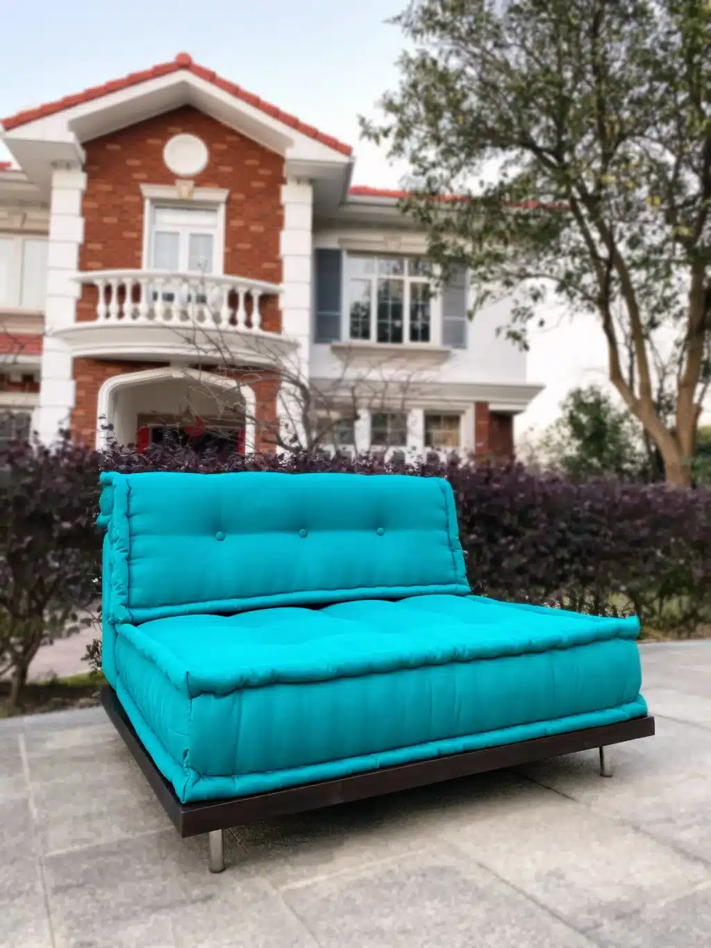 Teak Patio Couch Set