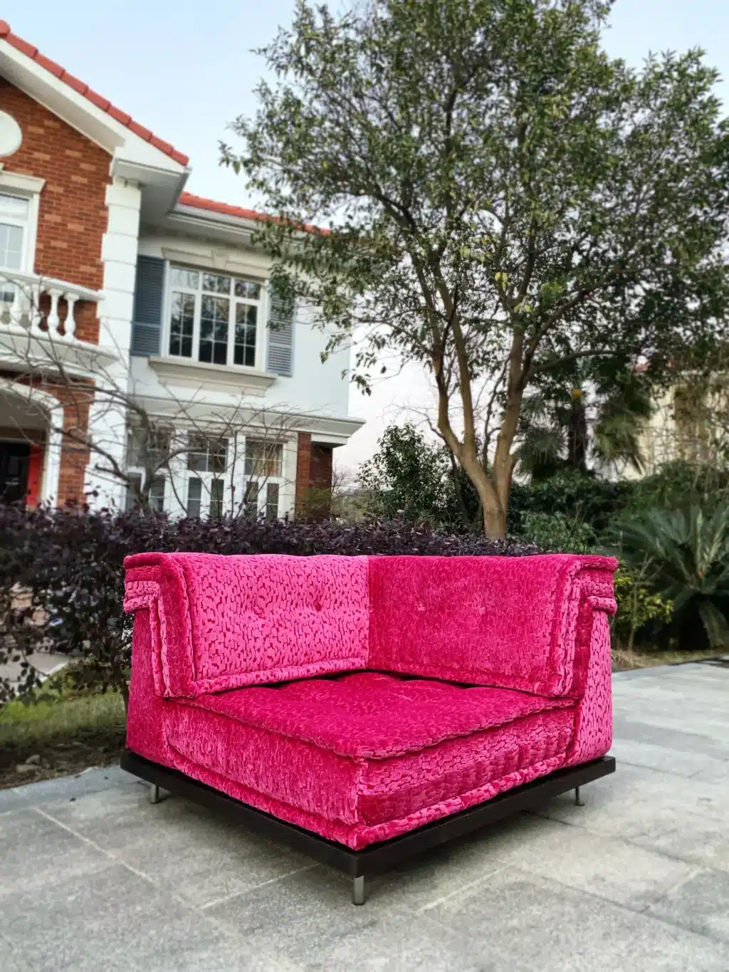 Teak Patio Couch Set