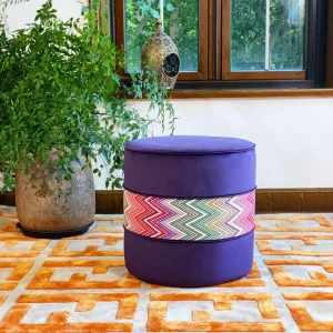 French Daybed Sofa : Purple Couch Ottoman