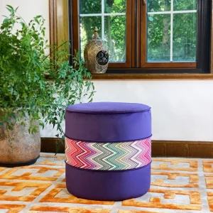French Daybed Sofa : Purple Couch Ottoman