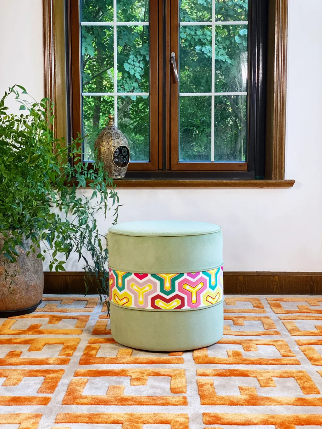French Daybed Sofa : Green Couch Ottoman