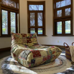 Togo Sectional : Fireside Single Seater Custom Fabric