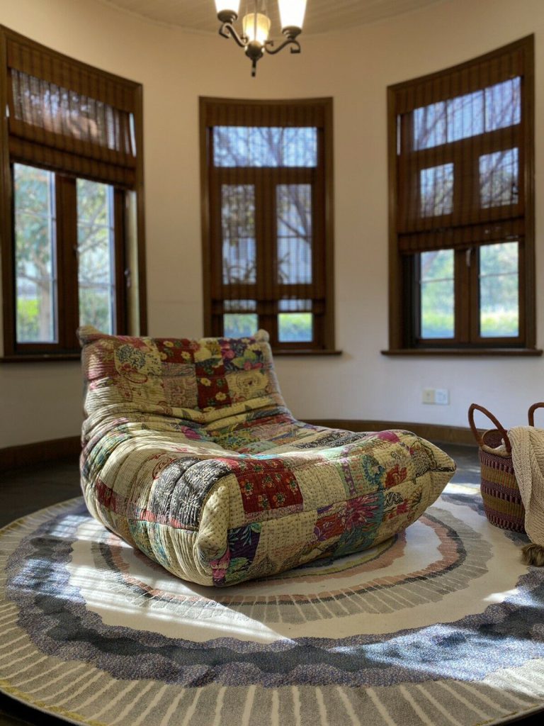 Togo Sectional : Fireside Single Seater Custom Fabric