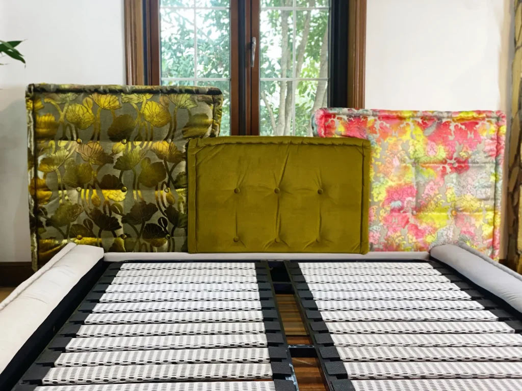 Mah Jong Tufted Bed