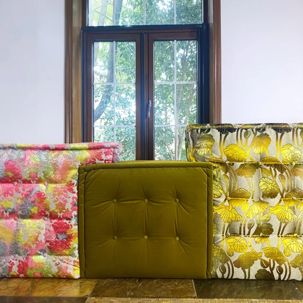 Mah Jong Tufted Bed