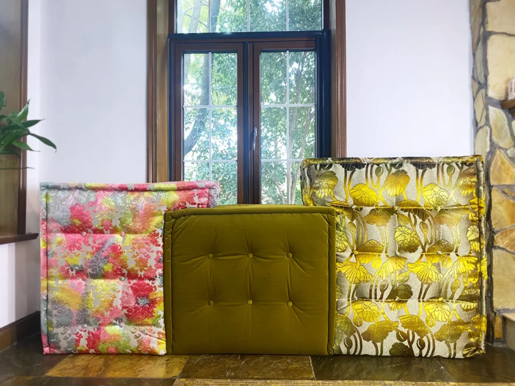 Mah Jong Tufted Bed