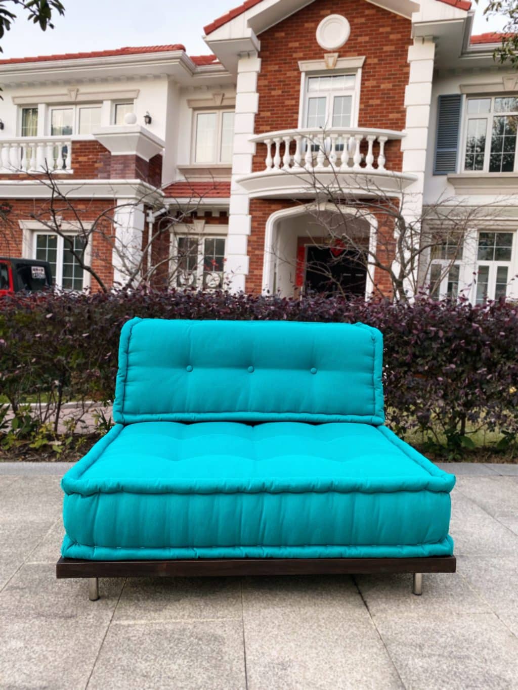Teak Patio Couch Set